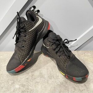 Nike Black and Red Athletic Shoes